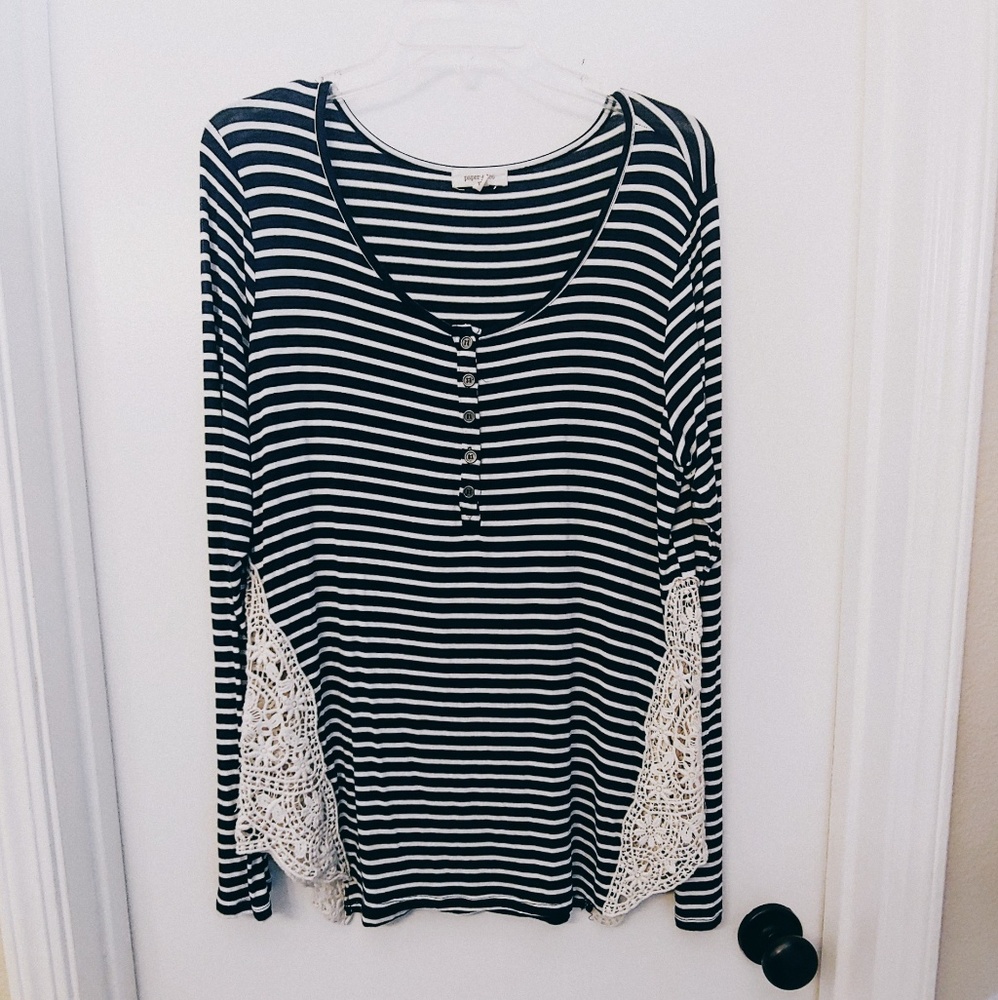 Striped long sleeve